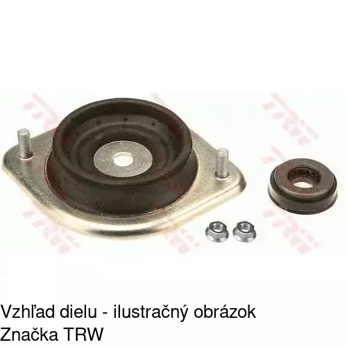 Uchytenie tlmiča POLCAR S020027 - obr. 5