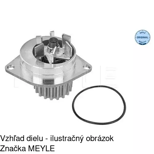 Vodné čerpadlo POLCAR S10-080 - obr. 2