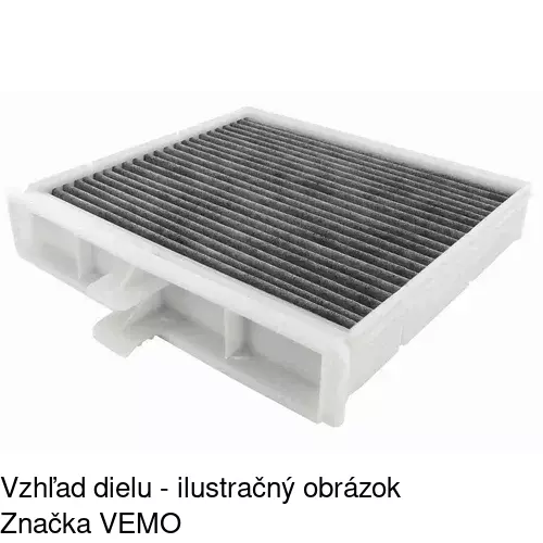 Kabínový filter s uhlíkom POLCAR S11-1009 - obr. 5