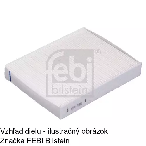 Kabínový filter s uhlíkom POLCAR S11-1071 - obr. 1