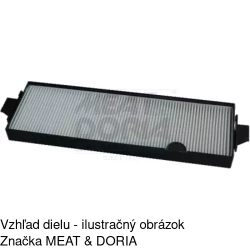 Kabínový filter s uhlíkom POLCAR S11-1073 - obr. 3