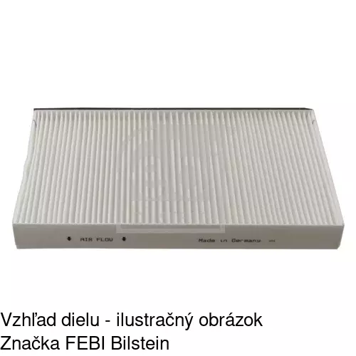 Kabínový filter s uhlíkom POLCAR S11-1081 - obr. 5