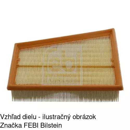 Vzduchový filter POLCAR S11-4013 - obr. 1