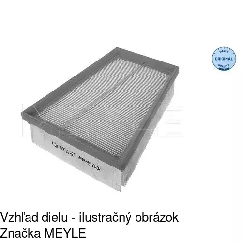 Vzduchový filter POLCAR S11-4013 - obr. 2