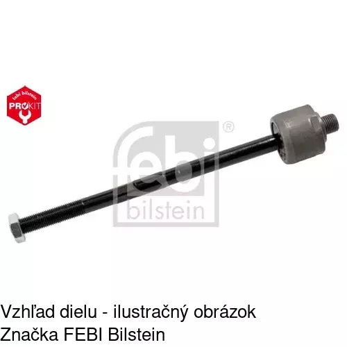 Tyč riadenia POLCAR S6050050 - obr. 1