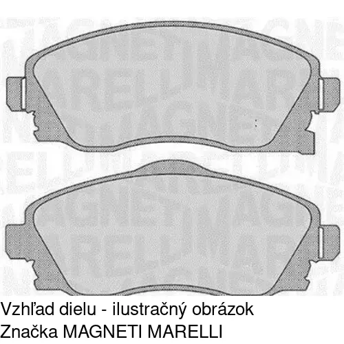 Brzdové dosky POLCAR S70-0031 - obr. 3