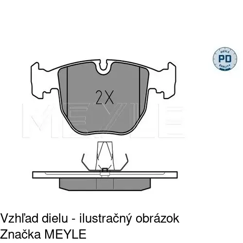 Brzdové dosky POLCAR S70-0163 - obr. 4