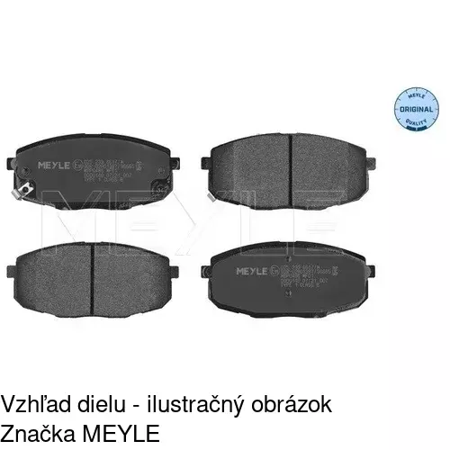 Brzdové dosky POLCAR S70-0188 - obr. 3