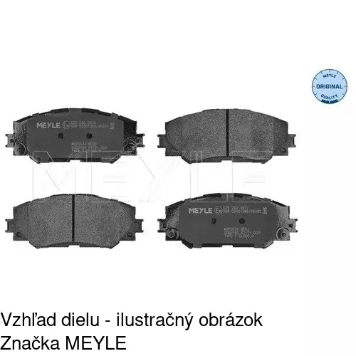 Brzdové dosky POLCAR S70-0241 - obr. 5