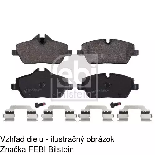 Brzdové dosky POLCAR S70-0244 - obr. 5