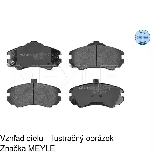 Brzdové dosky POLCAR S70-0264 - obr. 4