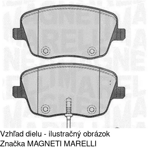 Brzdové dosky POLCAR S70-0310