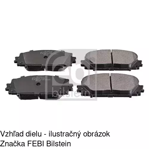 Brzdové dosky POLCAR S70-0315 - obr. 5