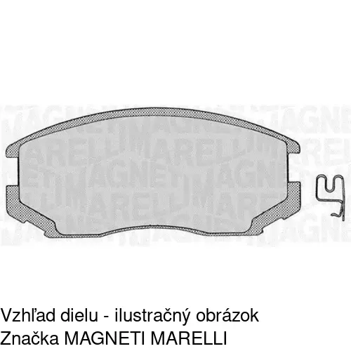 Brzdové dosky POLCAR S70-0321 - obr. 4