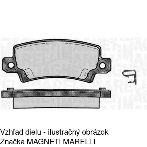 Brzdové dosky POLCAR S70-0508 - obr. 4