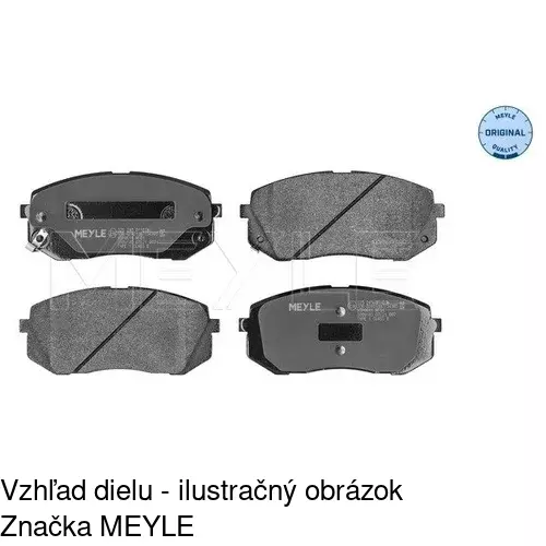 Brzdové dosky POLCAR S70-0527 - obr. 4