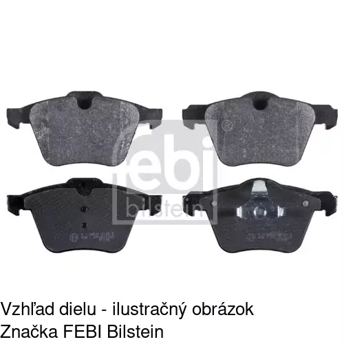 Brzdové dosky POLCAR S70-0559 - obr. 5