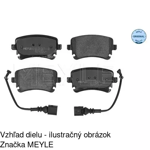 Brzdové dosky POLCAR S70-1113 - obr. 4