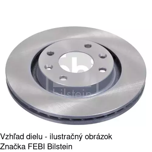 Brzdový kotúč POLCAR S71-0006 - obr. 5