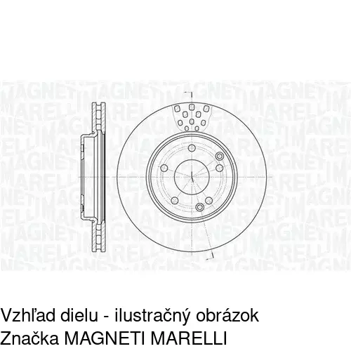 Brzdový kotúč POLCAR S71-0077 - obr. 5