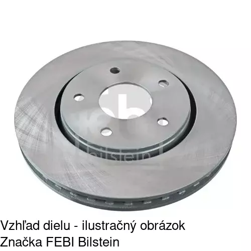 Brzdový kotúč POLCAR S71-0269 - obr. 2