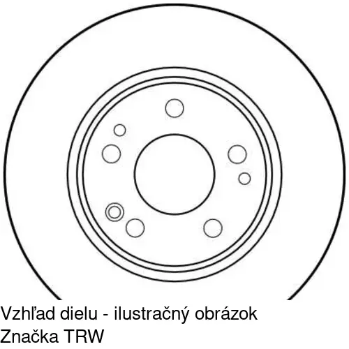 Brzdový kotúč POLCAR S71-0271 - obr. 3