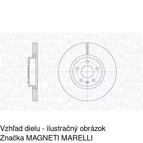 Brzdový kotúč POLCAR S71-0289 - obr. 4