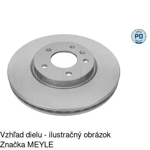 Brzdový kotúč POLCAR S71-0312 - obr. 4