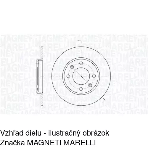 Brzdový kotúč POLCAR S71-1108 - obr. 1