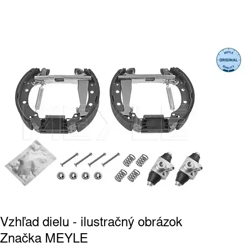 Brzdový valček POLCAR S74-0024 - obr. 2