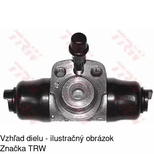 Brzdový valček POLCAR S74-0024 - obr. 3