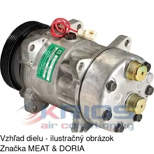 Kompresor AC POLCAR TSP0155042 - obr. 3