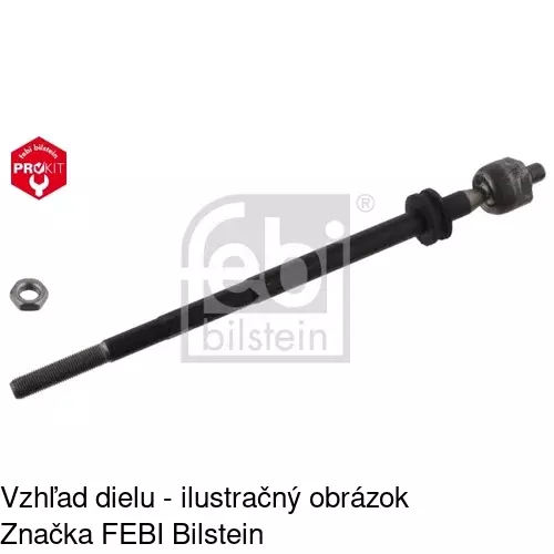 Tyč riadenia POLCAR V-301606 - obr. 1