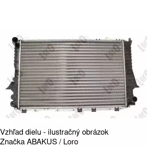 Chladiče vody POLCAR 131608A6 - obr. 3