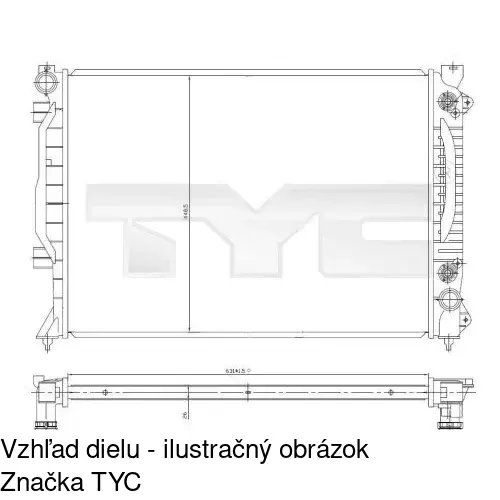 Chladiče vody POLCAR 132708-2