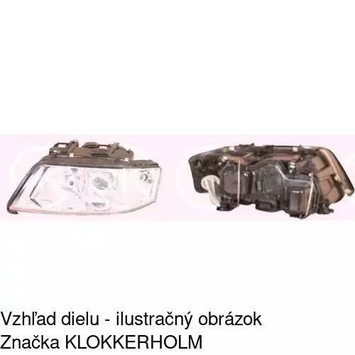 Hlavný reflektor POLCAR 132709-E - obr. 1