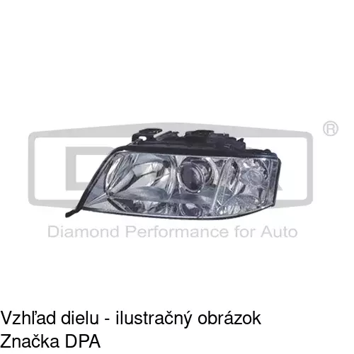 Hlavný reflektor POLCAR 132709-H - obr. 3