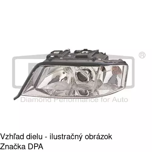 Hlavný reflektor POLCAR 1327091E