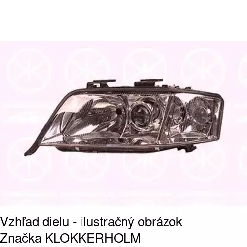 Hlavný reflektor 1327092E /POLCAR/