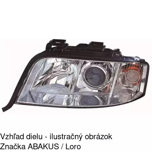 Hlavný reflektor 1327098E /POLCAR/ - obr. 3