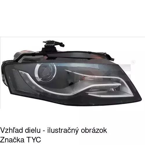 Hlavný reflektor POLCAR 1337091U - obr. 3