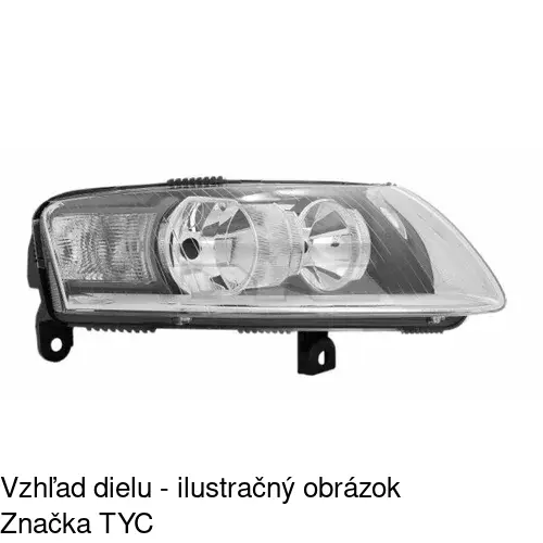 Hlavný reflektor POLCAR 133810-H