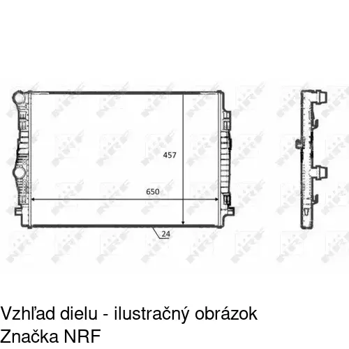 Chladiče vody POLCAR 13C108A2 - obr. 1