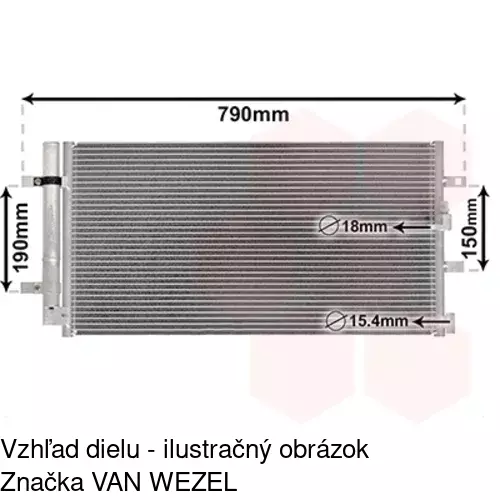 Chladiče klimatizácie POLCAR 13D1K8C1S - obr. 5