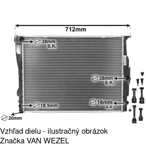 Chladiče vody POLCAR 200108-3