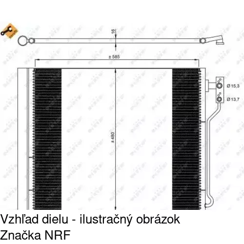 Chladiče klimatizácie POLCAR 2019K8C2 - obr. 1