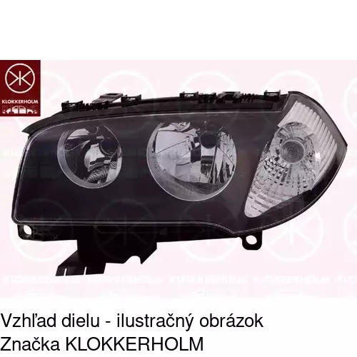 Hlavný reflektor POLCAR 205509AE - obr. 1