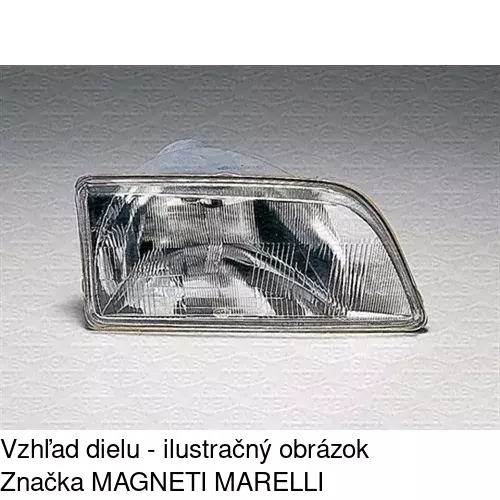 Hlavný reflektor POLCAR 2304090E