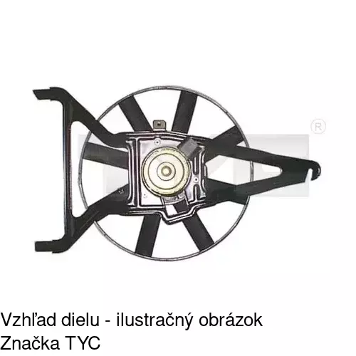 Ventilátory chladičov 230623W1 /POLCAR/ - obr. 1