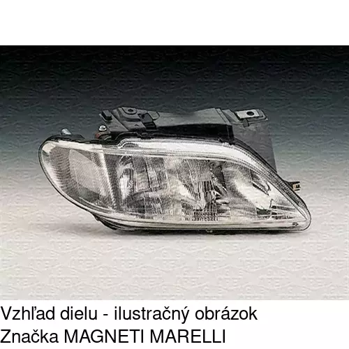 Hlavný reflektor POLCAR 2326090E - obr. 2